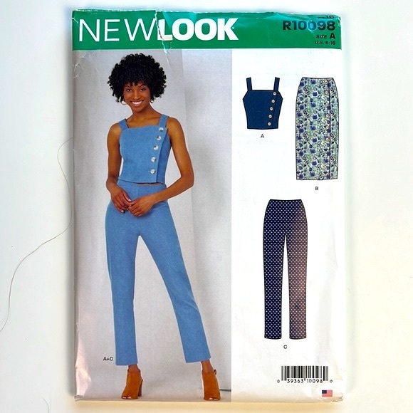 Lot of 7 NEW LOOK Sewing Patterns R10281 R10087 R10098 R10535 R10283 H0170 N6072 - Picture 9 of 16